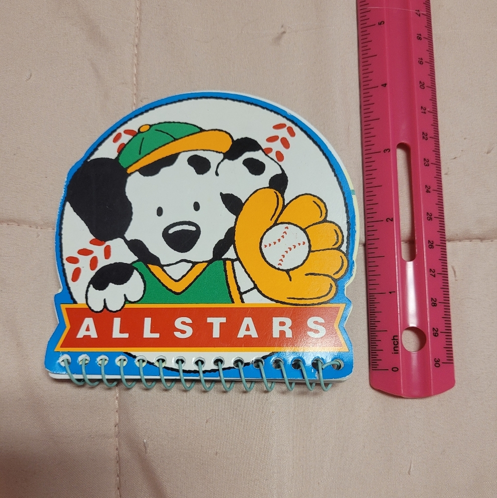 Vintage Sanrio Allstars Pups Puppy League Notebook (Open To Offers!)